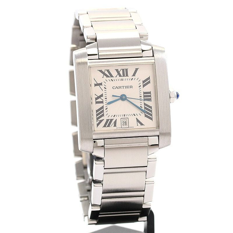 【中古】CARTIER TANK FRANCAISE LARGE MODEL カルティエ タンク フランセーズ LM W51002Q3