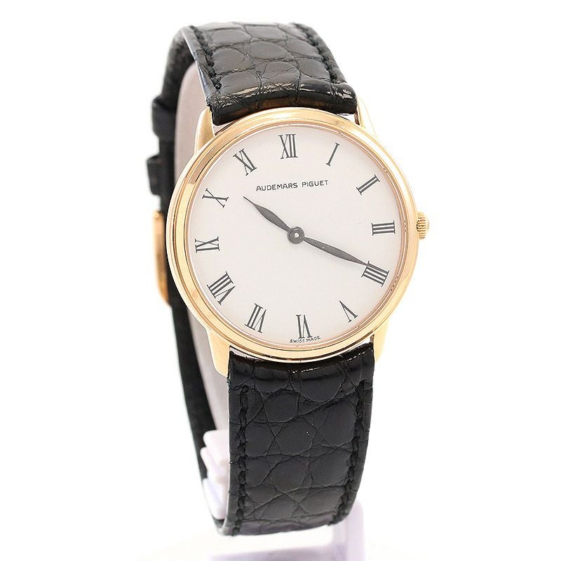 【中古】AUDEMARS PIGUET VINTAGE QUARTZ ROUND SHAPE WATCH EXTRA FLAT オーデマ・ピゲ ヴィンテージ クォーツ ラウンドシェイプウォッチ エクストラフラット -