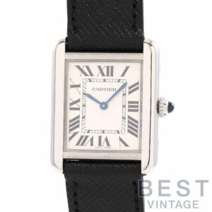 【中古】CARTIER TANK SOLO SMALL MODEL カルティエ タンク ソロ SM WSTA0030