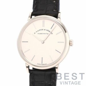 【中古】A.LANGE & SOHNE SAXONIA FLACH A.ランゲ&ゾーネ サクソニア・フラッハ 201.027 (LS2013AM)