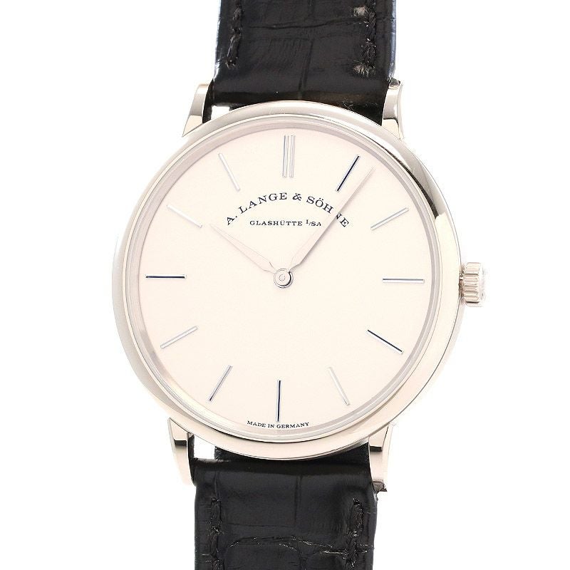 【中古】A.LANGE & SOHNE SAXONIA FLACH A.ランゲ&ゾーネ サクソニア・フラッハ 201.027 (LS2013AM)
