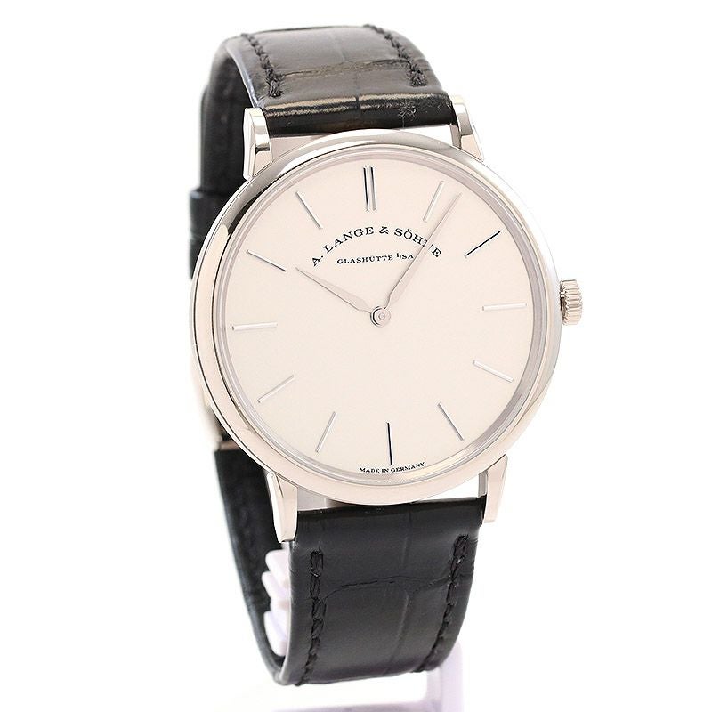 【中古】A.LANGE & SOHNE SAXONIA FLACH A.ランゲ&ゾーネ サクソニア・フラッハ 201.027 (LS2013AM)