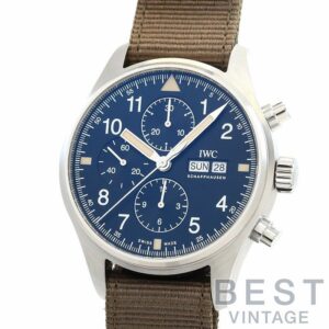 【中古】IWC PILOT'S WATCH CHRONOGRAPH アイ・ダブリュー・シー パイロット ウォッチ クロノグラフ IW377724