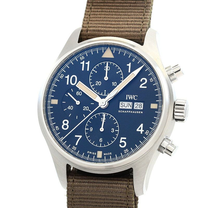 【中古】IWC PILOT'S WATCH CHRONOGRAPH アイ・ダブリュー・シー パイロット ウォッチ クロノグラフ IW377724
