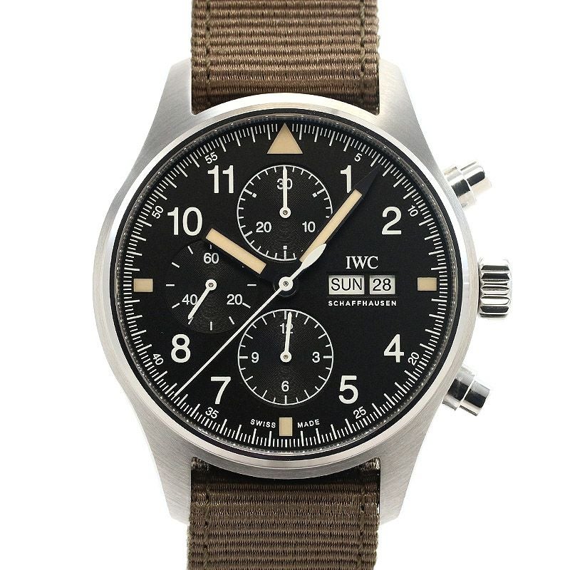 【中古】IWC PILOT'S WATCH CHRONOGRAPH アイ・ダブリュー・シー パイロット ウォッチ クロノグラフ IW377724