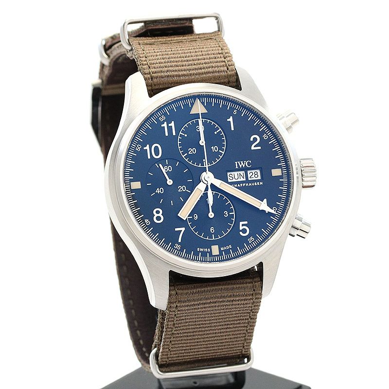 【中古】IWC PILOT'S WATCH CHRONOGRAPH アイ・ダブリュー・シー パイロット ウォッチ クロノグラフ IW377724