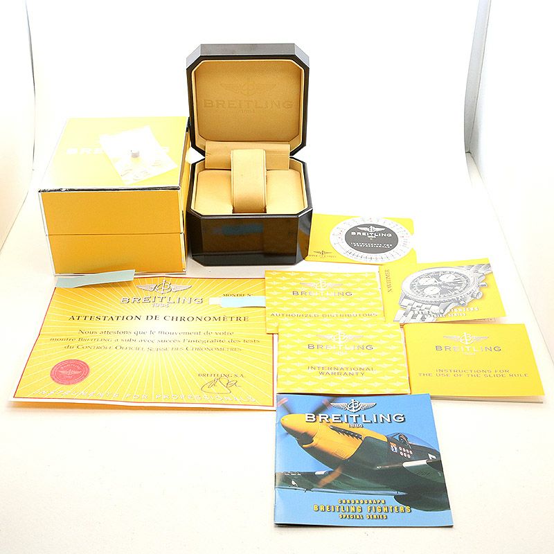 【中古】BREITLING NAVITIMER FIGHTERS ブライトリング ナビタイマー ファイターズ A1333010/B520/740A (A153BFTNP)