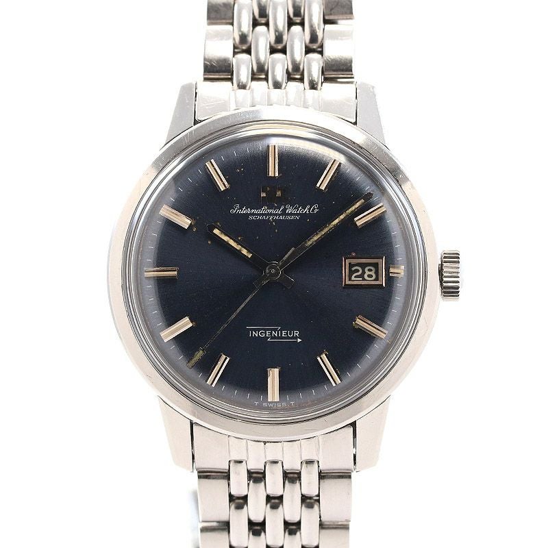【中古】IWC INGENIEUR AUTOMATIC CALENDAR JUMBO / BIG INGENIEUR アイ・ダブリュー・シー インヂュニア オートマティック カレンダー ジャンボ / ビッグ インジュニア 866 AD