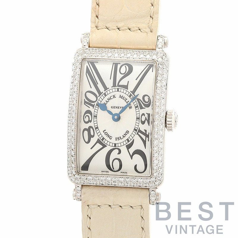 【中古】FRANCK MULLER LONG ISLAND LADIES DIAMOND フランク・ミュラー ロングアイランド レディース ダイヤモンド 902QZD (902 QZ D)