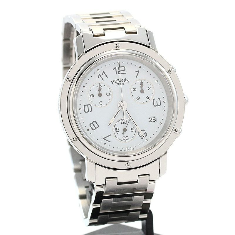 【中古】HERMES CLIPPER CHRONOGRAPH エルメス クリッパー クロノグラフ CL4.710