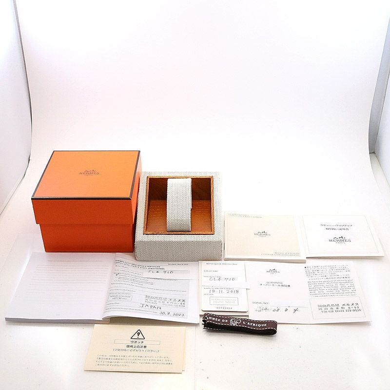 【中古】HERMES CLIPPER CHRONOGRAPH エルメス クリッパー クロノグラフ CL4.710