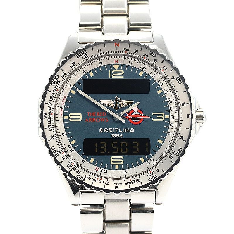 【中古】BREITLING CHRONOSPACE THE RED ARROWS LIMITED EDITION ブライトリング クロノスペース ザ・レッドアローズ リミテッドエディション A56012.1 (A561CRAPFA)