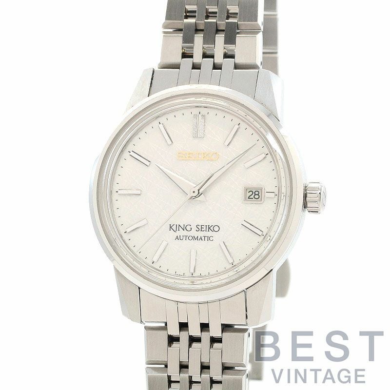 【中古】KING SEIKO KING SEIKO KSK 'KIKU' 6L LIMITED キングセイコー キングセイコー KSK 菊つなぎ紋 セイコー110周年記念限定モデル SDKA009 (SJE095J1 / 6L35-00H0)
