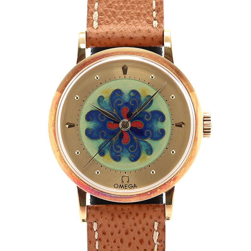 【中古】OMEGA 30MM 1894 CLOISONNE ENAMEL DIAL 100TH ANNIVERSARY LIMITED EDITION オメガ 30MM 1894 クロワゾネ エナメルダイヤル 100周年記念限定 5970.18.02 (BA135.1894)