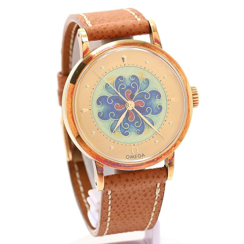 【中古】OMEGA 30MM 1894 CLOISONNE ENAMEL DIAL 100TH ANNIVERSARY LIMITED EDITION オメガ 30MM 1894 クロワゾネ エナメルダイヤル 100周年記念限定 5970.18.02 (BA135.1894)