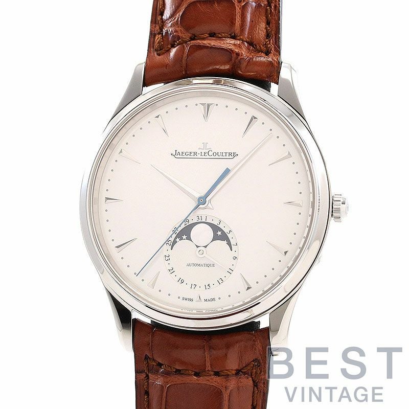 【中古】JAEGER-LECOULTRE MASTER ULTRA THIN MOON 39 ジャガー・ルクルト マスター・ウルトラスリム・ムーン 39 Q1368420 (176.8.64.S)
