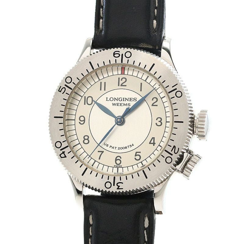 【中古】LONGINES WEEMS PILOT WATCH REPLICA LIMITED EDITION ロンジン ウィームス パイロットウォッチ レプリカ 限定モデル L2.606.4
