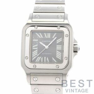 【中古】CARTIER SANTOS GALBEE LARGE MODEL ASIA LIMITED EDITION カルティエ サントス ガルベ LM アジア限定モデル W20067D6