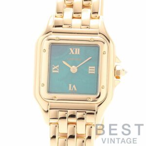 【中古】CARTIER PANTHERE SMALL MODEL MALACHITE カルティエ パンテールSM マラカイト W25036B9
