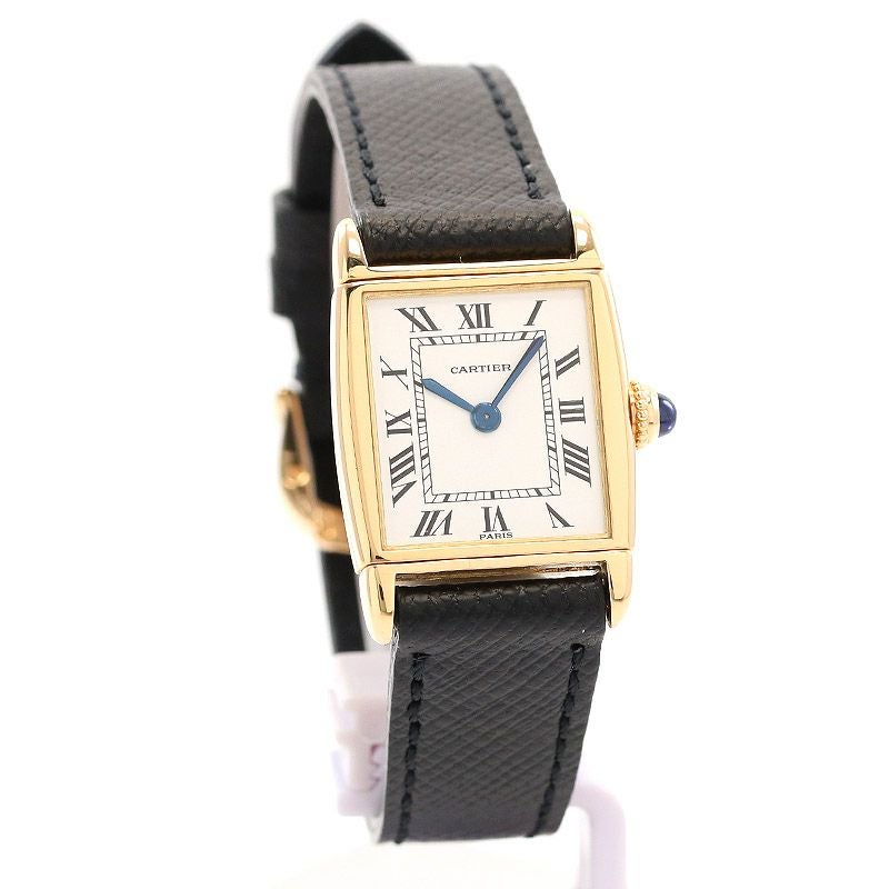 【中古】CARTIER TANK REVERSO SMALL MODEL PARIS DIAL カルティエ タンク レベルソ SM PARISダイヤル -