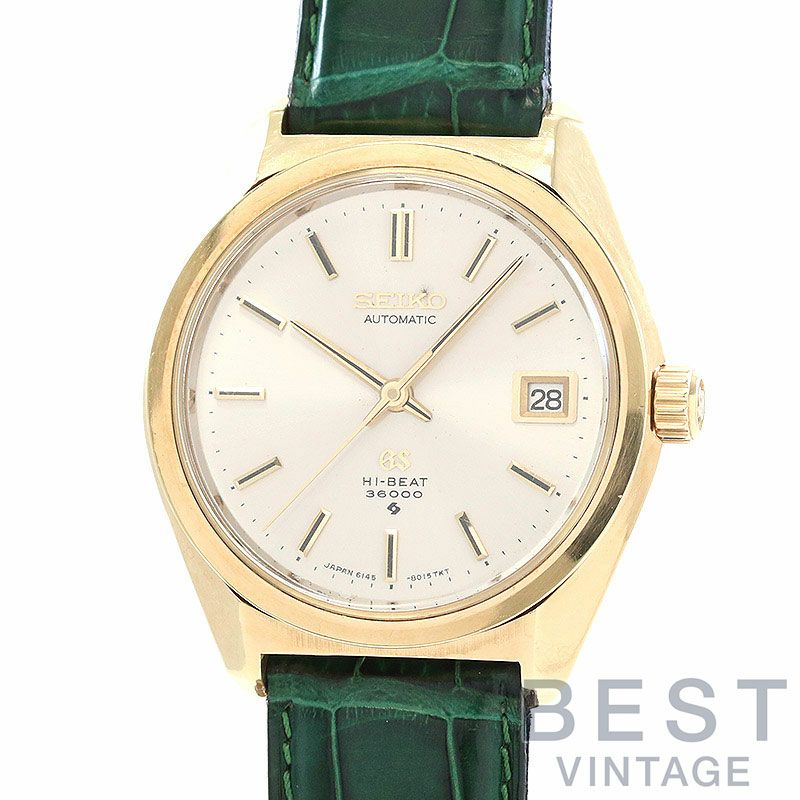 【中古】GRAND SEIKO 61GS HI-BEAT 36000 LATE MODEL グランドセイコー 61GS ハイビート 36000 後期型 6145-8000