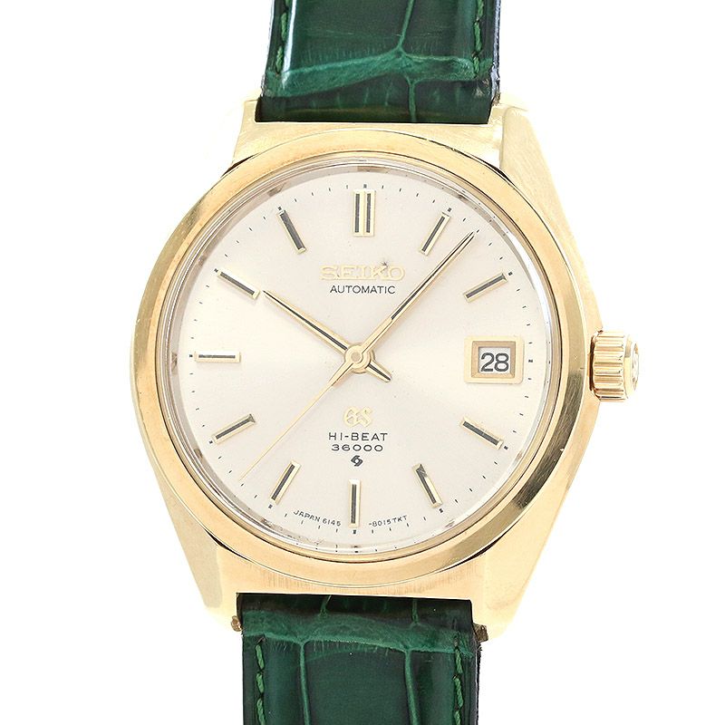 【中古】GRAND SEIKO 61GS HI-BEAT 36000 LATE MODEL グランドセイコー 61GS ハイビート 36000 後期型 6145-8000