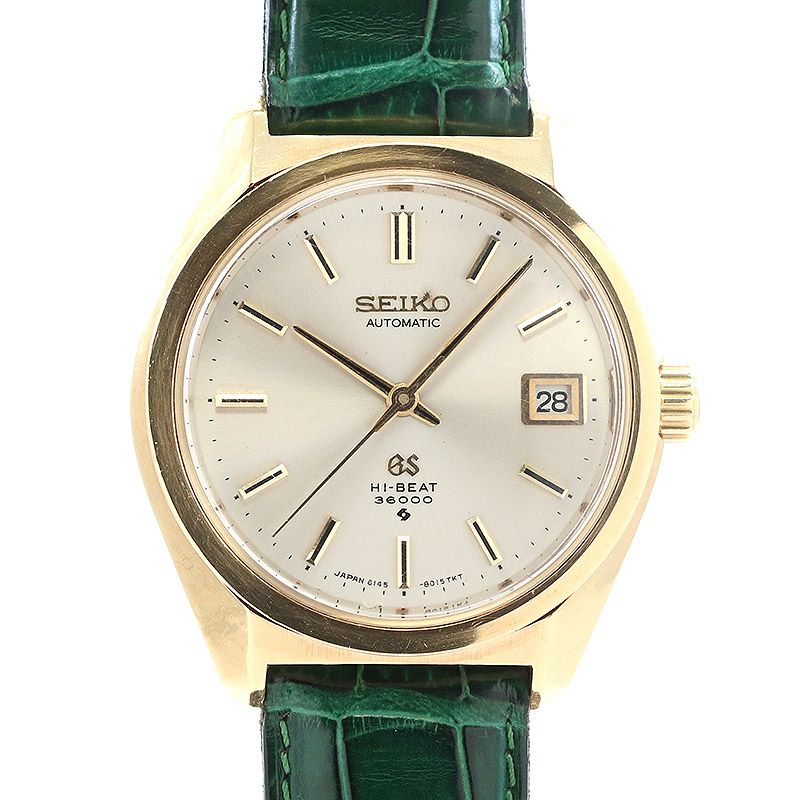【中古】GRAND SEIKO 61GS HI-BEAT 36000 LATE MODEL グランドセイコー 61GS ハイビート 36000 後期型 6145-8000