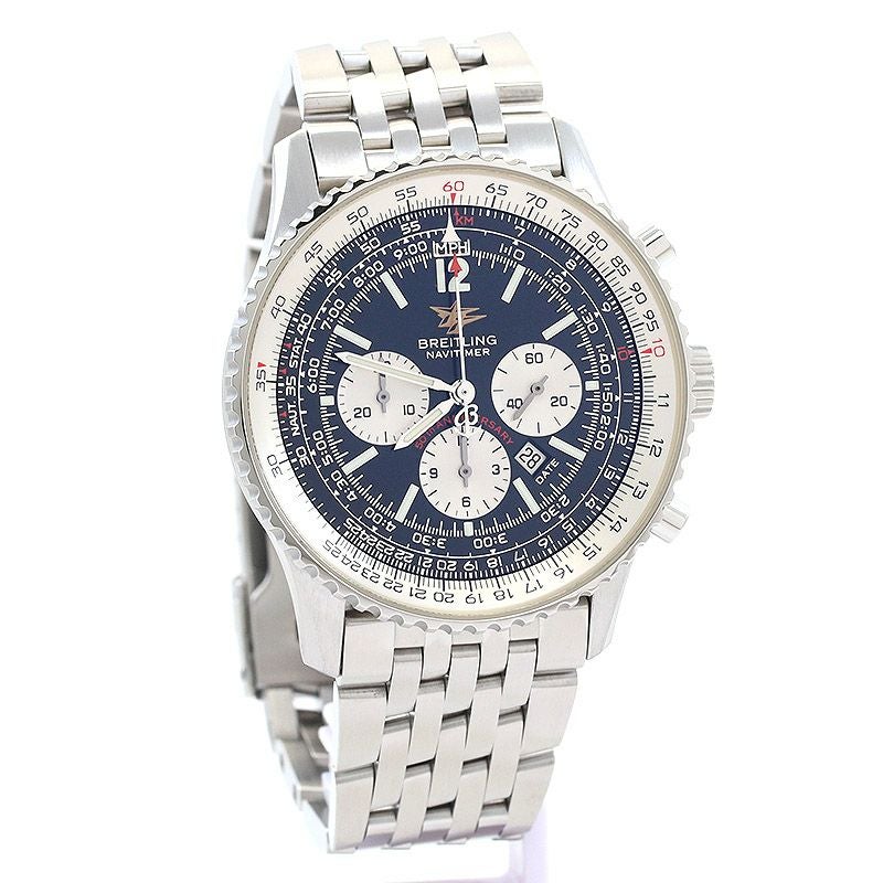 【中古】BREITLING NAVITIMER 50TH ANNIVERSARY ブライトリング ナビタイマー 50周年記念モデル A4132213/B633/741A (A412B33NP)