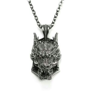 IKUSAGAMI DRAGON×BISHAMONKIKKO PENDANT イクサガミ 龍×毘沙門亀甲ペンダント IP-6