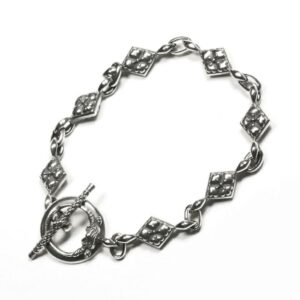 IKUSAGAMI TAKEDA HANABISHI BRACELET THIN イクサガミ 武田花菱 ブレスレット 細 IB-2