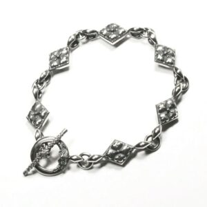 IKUSAGAMI TAKEDA HANABISHI BRACELET THICK イクサガミ 武田花菱 ブレスレット 太 IB-1