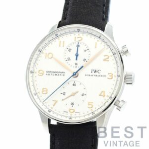 【中古】IWC PORTUGIESER CHRONOGRAPH アイ・ダブリュー・シー ポルトギーゼ・クロノグラフ IW371445