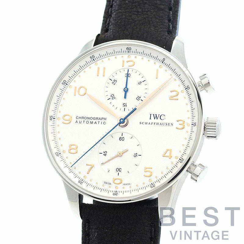 【中古】IWC PORTUGIESER CHRONOGRAPH アイ・ダブリュー・シー ポルトギーゼ・クロノグラフ IW371445