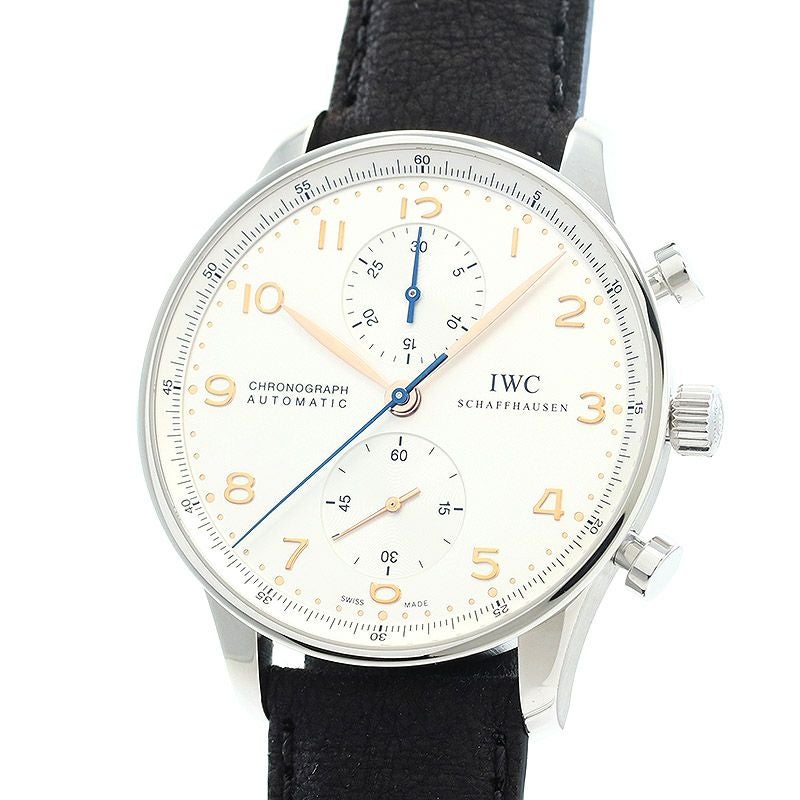 【中古】IWC PORTUGIESER CHRONOGRAPH アイ・ダブリュー・シー ポルトギーゼ・クロノグラフ IW371445