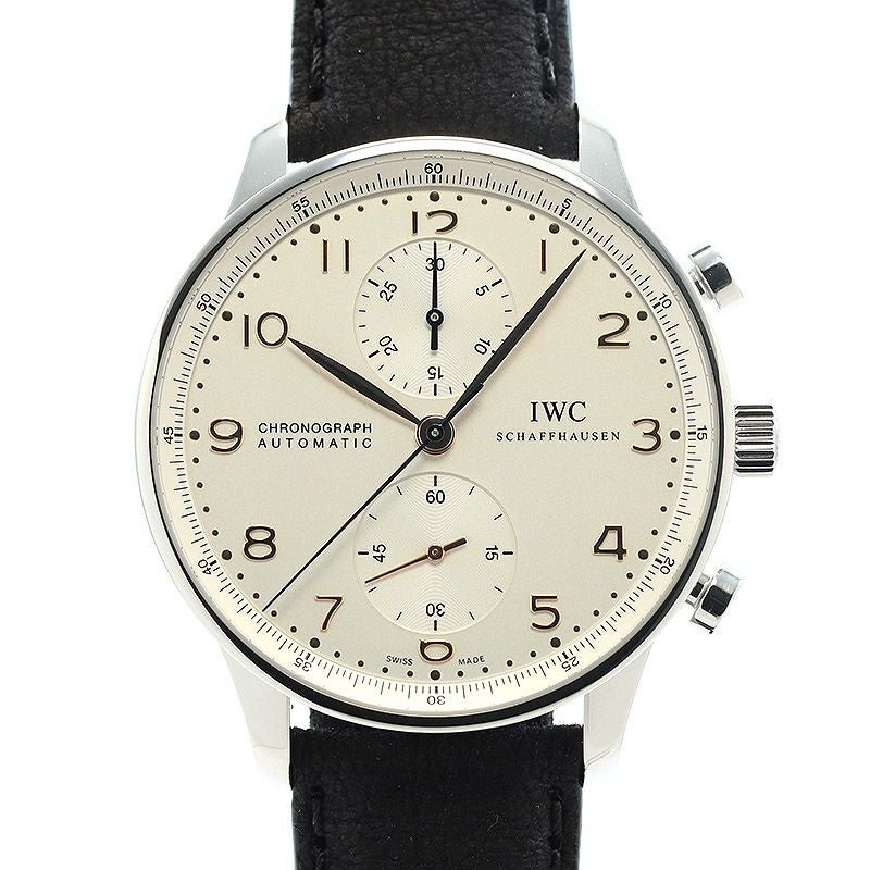 【中古】IWC PORTUGIESER CHRONOGRAPH アイ・ダブリュー・シー ポルトギーゼ・クロノグラフ IW371445