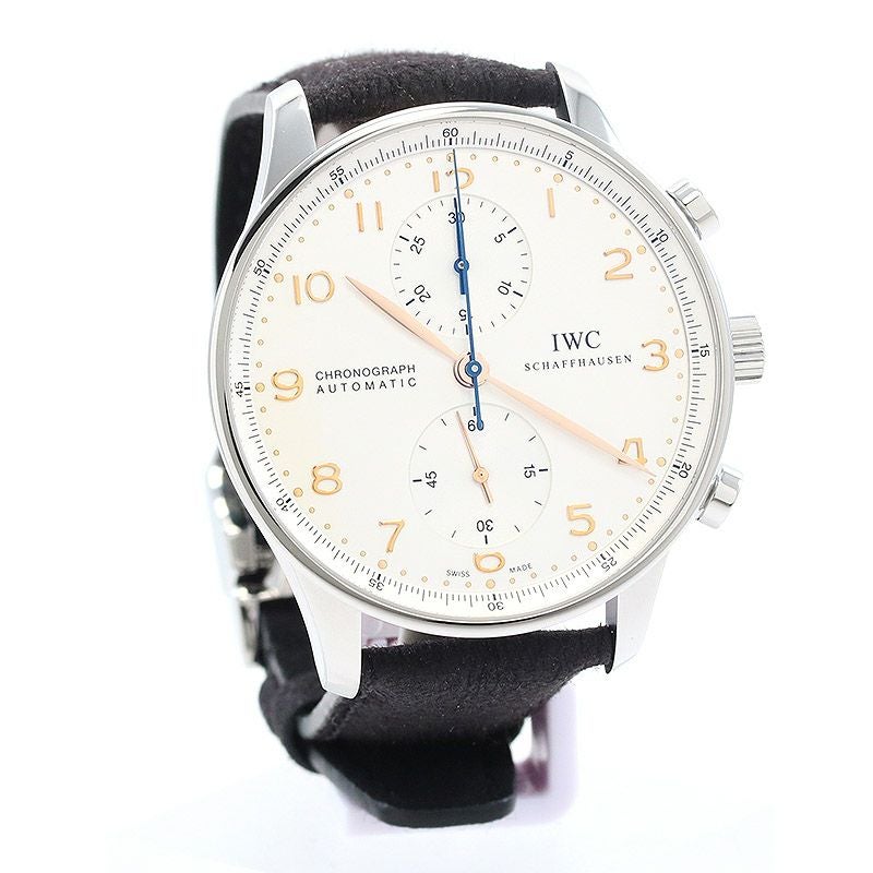 【中古】IWC PORTUGIESER CHRONOGRAPH アイ・ダブリュー・シー ポルトギーゼ・クロノグラフ IW371445