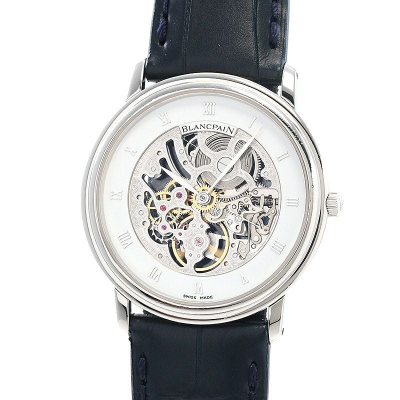 【中古】BLANCPAIN VILLERET ULTRA SLIM SKELETON ブランパン ヴィルレ ウルトラスリム スケルトン 0021-3427S-55 (N00021S034027A)
