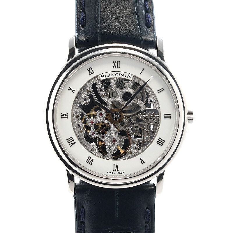 【中古】BLANCPAIN VILLERET ULTRA SLIM SKELETON ブランパン ヴィルレ ウルトラスリム スケルトン 0021-3427S-55 (N00021S034027A)