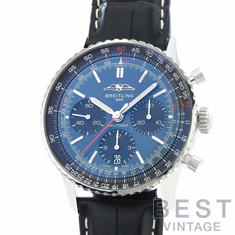 【中古】BREITLING NAVITIMER B01 CHRONOGRAPH 41 ブライトリング ブライトリング ナビタイマー B01 クロノグラフ 41 AB0139241C1P1(AB0139)