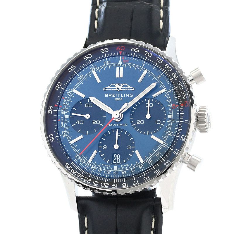【中古】BREITLING NAVITIMER B01 CHRONOGRAPH 41 ブライトリング ブライトリング ナビタイマー B01 クロノグラフ 41 AB0139241C1P1(AB0139)