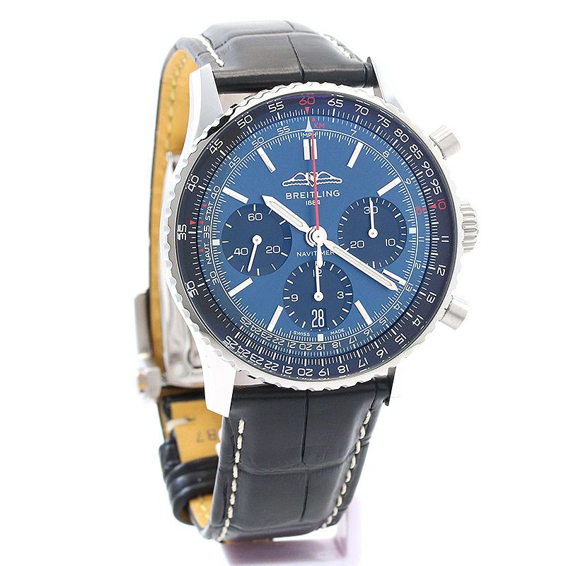 【中古】BREITLING NAVITIMER B01 CHRONOGRAPH 41 ブライトリング ブライトリング ナビタイマー B01 クロノグラフ 41 AB0139241C1P1(AB0139)