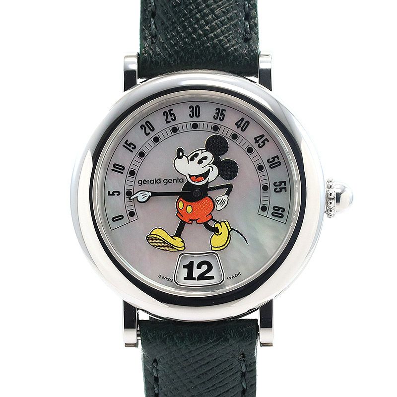 【中古】GERALD GENTA RETRO FANTASY MICKEY MOUSE ジェラルド・ジェンタ レトロファンタジー ミッキーマウス J.10.060.CR.BA