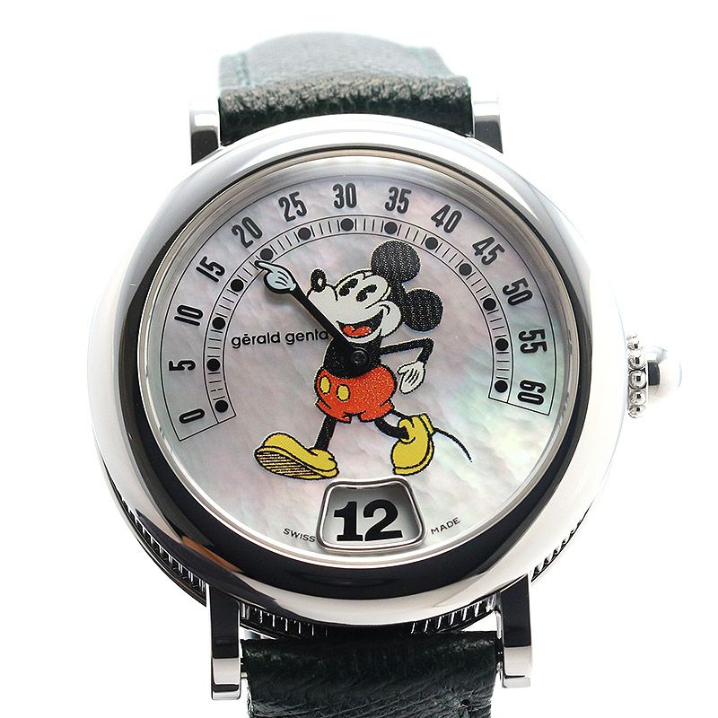 【中古】GERALD GENTA RETRO FANTASY MICKEY MOUSE ジェラルド・ジェンタ レトロファンタジー ミッキーマウス J.10.060.CR.BA