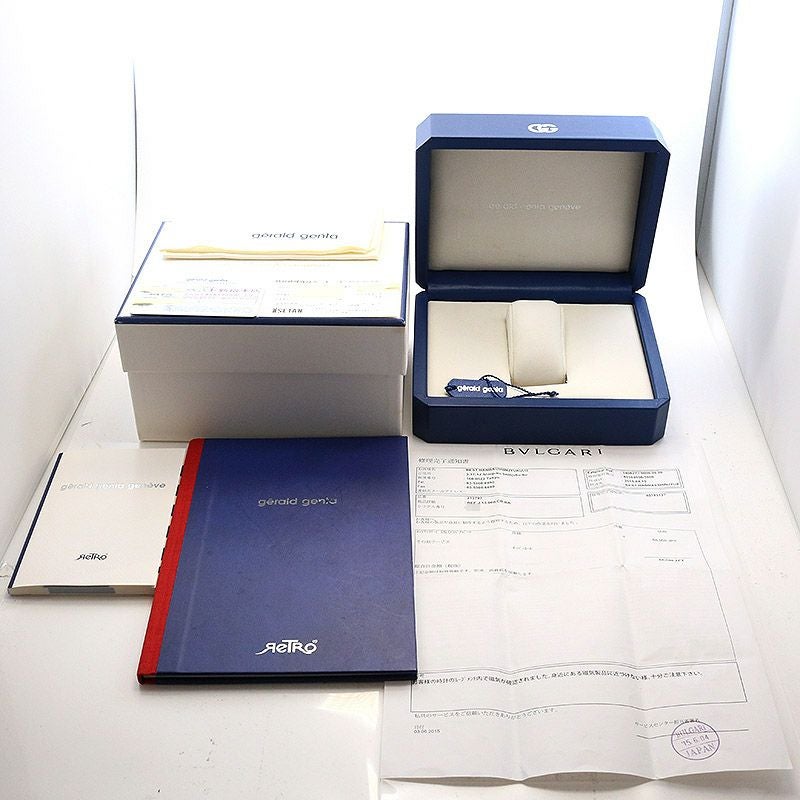 【中古】GERALD GENTA RETRO FANTASY MICKEY MOUSE ジェラルド・ジェンタ レトロファンタジー ミッキーマウス J.10.060.CR.BA