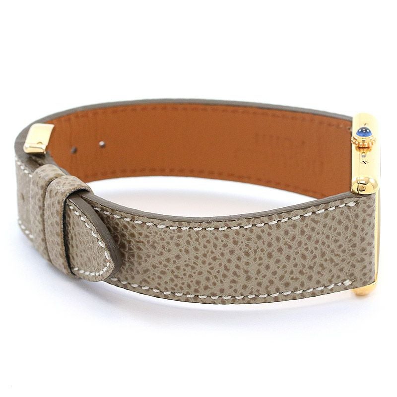 【中古】CARTIER MUST TANK LARGE MODEL VERMEIL カルティエ マストタンクLM ヴェルメイユ 590005