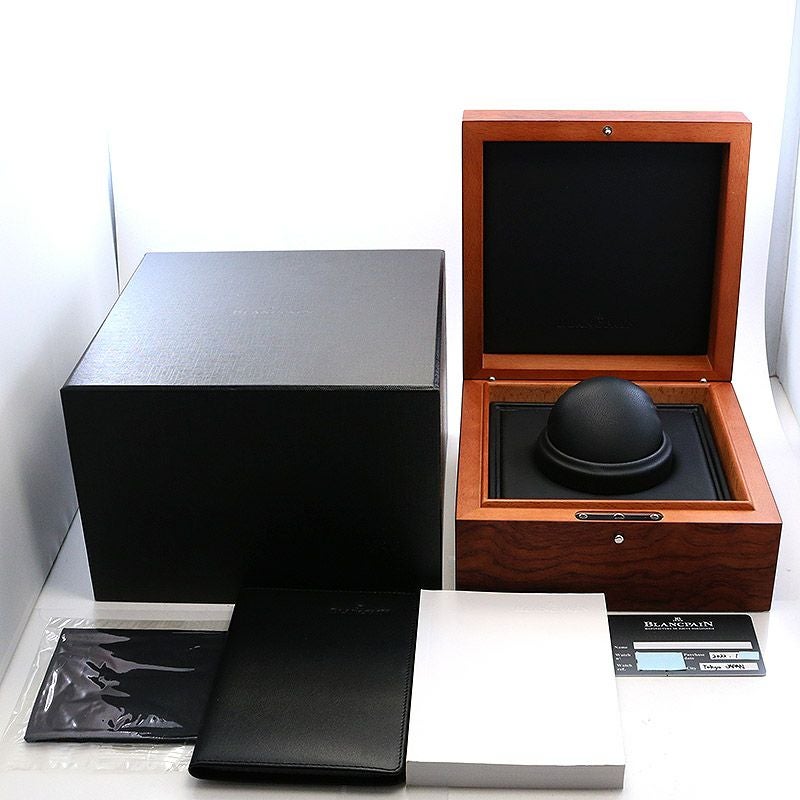 【中古】BLANCPAIN VILLERET QUANTIEME COMPLET ブランパン ヴィルレ カンティエーム コンプリート カレンダー 6654A-1127-55B (N06654A011027A055B)