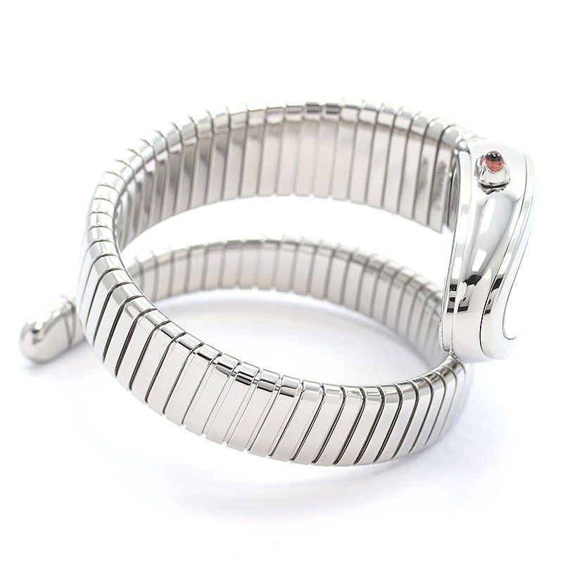 【中古】BVLGARI SERPENTI TUBOGAS WATCH SMALL SIZE BRACELET ブルガリ セルペンティ トゥボガス ウォッチ Sサイズブレスレット 101817 (SP35C6SS.1T / SP35S)