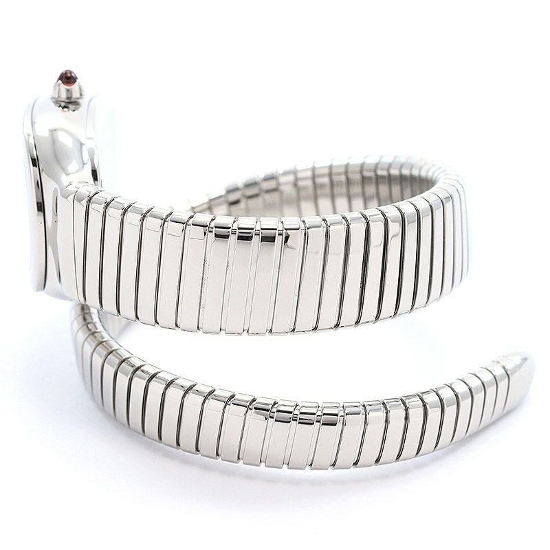 【中古】BVLGARI SERPENTI TUBOGAS WATCH SMALL SIZE BRACELET ブルガリ セルペンティ トゥボガス ウォッチ Sサイズブレスレット 101817 (SP35C6SS.1T / SP35S)