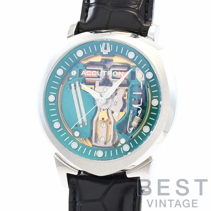 【中古】BULOVA ACCUTRON SPACEVIEW 50TH ANNIVERSARY LIMITED EDITION アキュトロン アキュトロン スペースビュー 50周年復刻モデル 26Y214 (C877665)