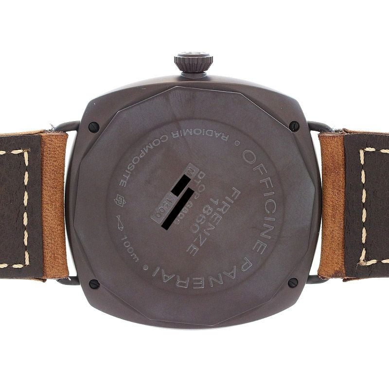 【中古】OFFICINE PANERAI RADIOMIR COMPOSITE MARINA MILITARE 8 GIORNI オフィチーネ・パネライ ラジオミール コンポジット マリーナ ミリターレ 8デイズ PAM00339